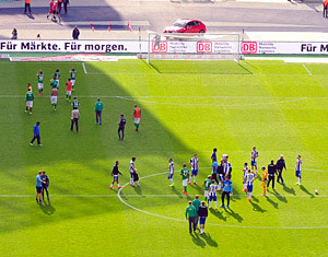 Hertha BSC vs Werder Bremen 2:2 vom 23.08.2014
